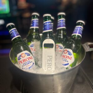 The Old Grindstone local pub, food, drinks, lively atmosphere. Super Bowl LX.