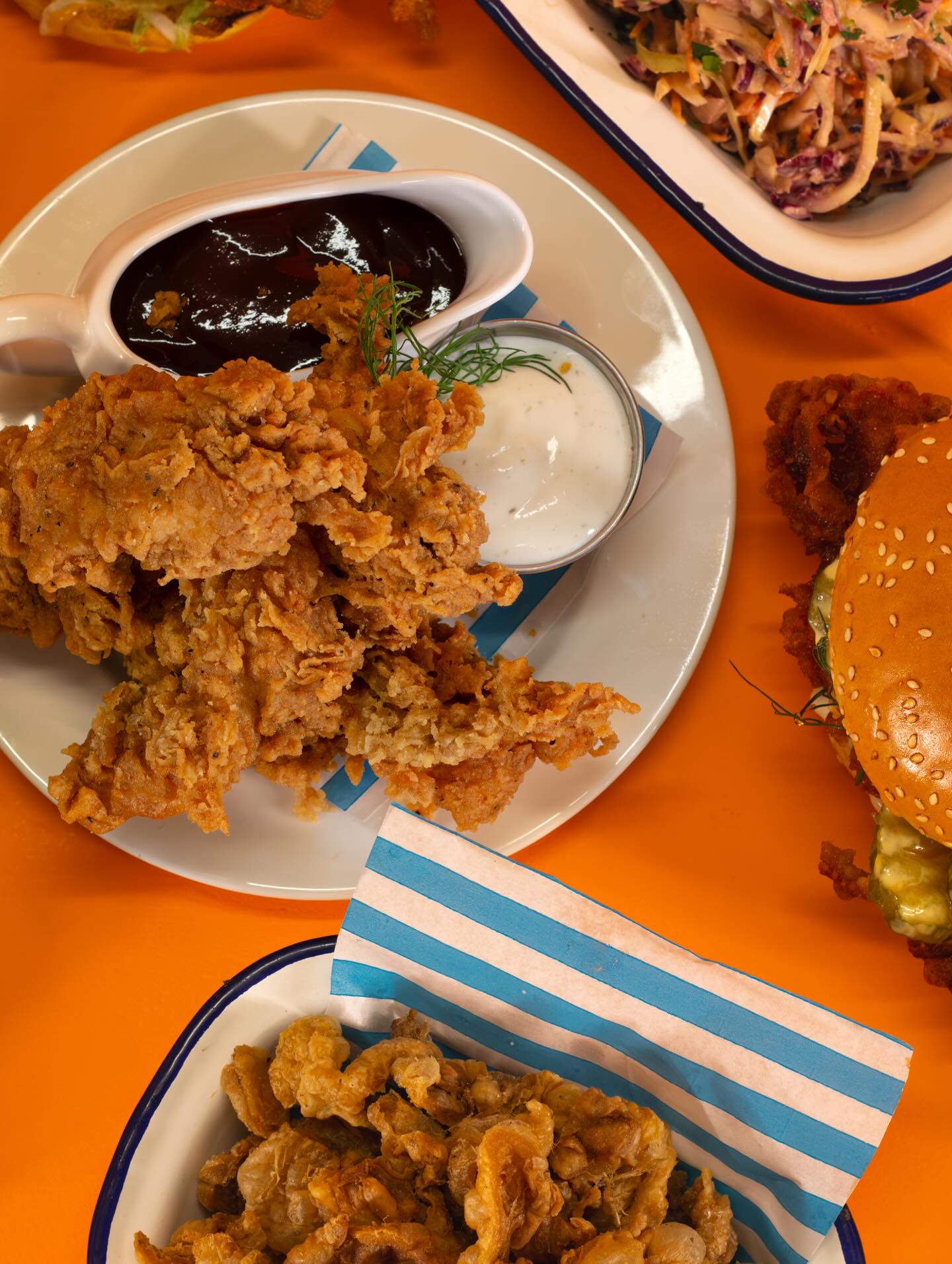Hefty Hen Kitchen at The Old Grindstone Crookes. Fried Chicken, Delicious Food.